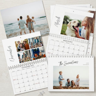 Familienfoto Individuelle Fotovorlage Collage Schr Kalender