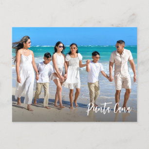 Familienfoto Individuelle Reiseerinnerung Postkarte
