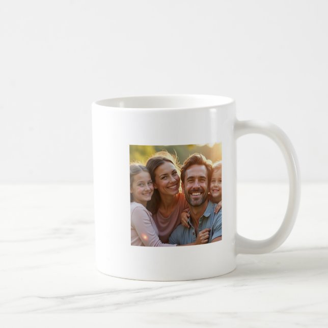 Familienfoto-Kaffeetasse Kaffeetasse (Rechts)