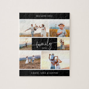Familienfoto-Puzzle Puzzle
