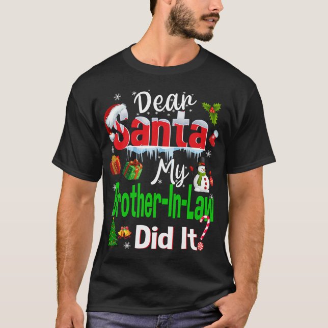 Familienfreundlicher Herr Weihnachtsmann, mein Sch T-Shirt (Vorderseite)