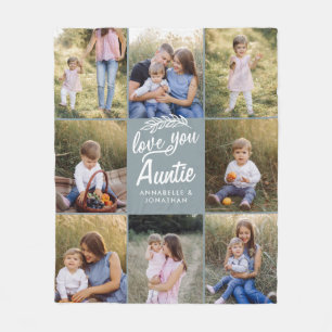 Familiengeschenk 8 Foto Enkelkind Fleecedecke