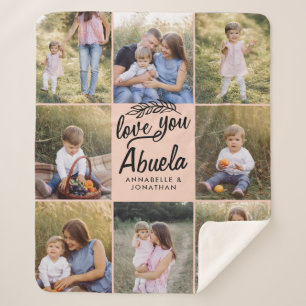 Familiengeschenk 8 Foto Enkelkind Sherpadecke