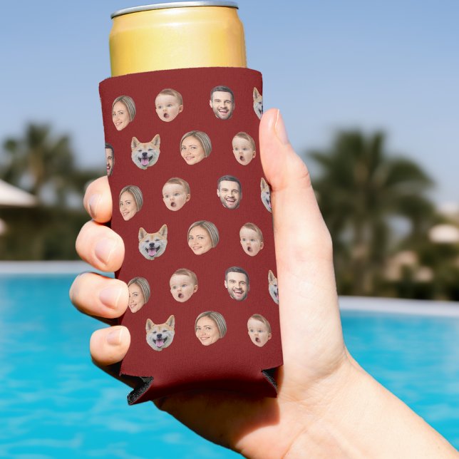Familiengeschenk für benutzerdefinierte Gesichter, Selters Dosenkühler (Von Creator hochgeladen)