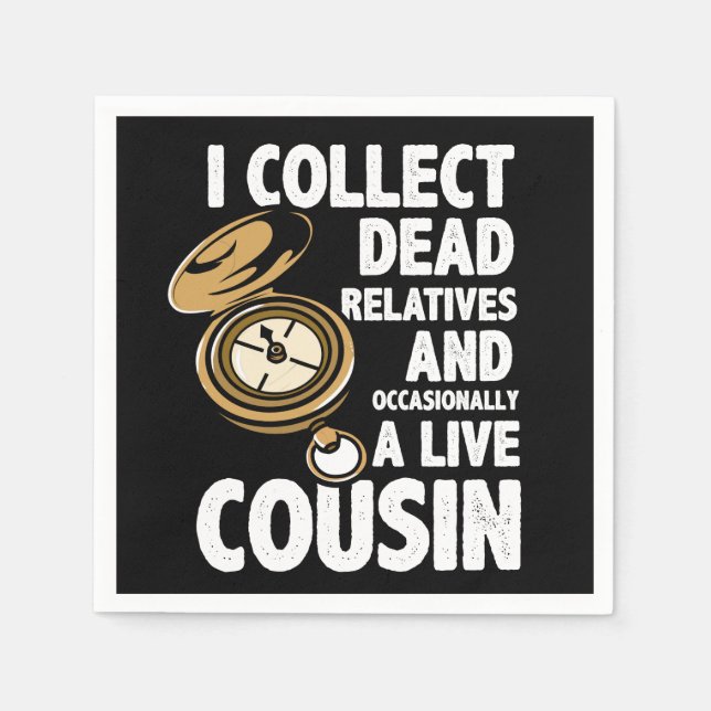 Familiengeschichte Serviette (Vorderseite)