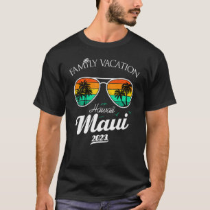 Familiengruppe Aloha Maui Familienurlaub Hawaii Ha T-Shirt