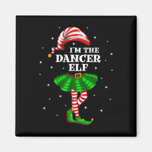 Familiengruppe Ich bin der Tänzer Elf Weihnachten Magnet