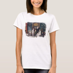 Familiengruppe im Inneren, c.1800 T-Shirt