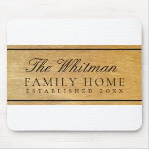 Familienheim Mousepad