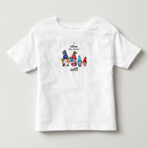 Familienjunge Personalisierte Kleinkinder Kleinkind T-shirt