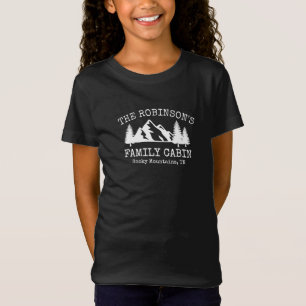Familienkabine Weißer Baumbestand T-Shirt