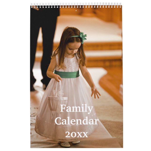 Familienkalender mit Niedlichen Fotos Kalender (Titelbild)