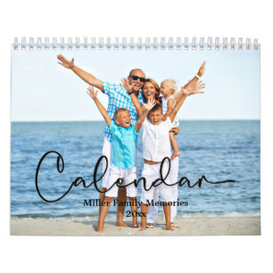Familienkalender, Modernes Foto Kalender