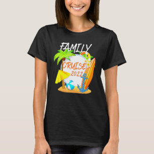 Familienkreuzfahrt 2022 passendes Ozean-Anker-Stra T-Shirt