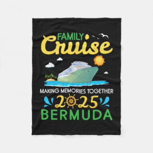 Familienkreuzfahrt 2025 Bermuda Erinnerungen Schaf Fleecedecke