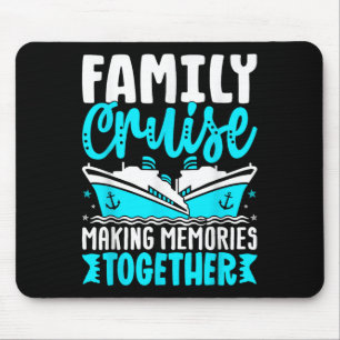 Familienkreuzfahrt 2025 Familien-Matching-Kreuzfah Mousepad