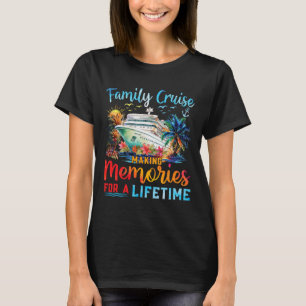 Familienkreuzfahrt 2025 Familien-Sommerurlaub pass T-Shirt