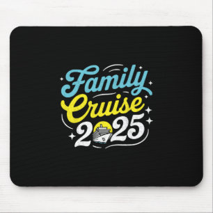 Familienkreuzfahrt 2025 passende Urlaubsgruppe Fam Mousepad