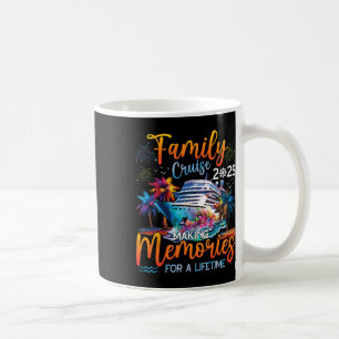 Familienkreuzfahrt 2025 Shirts Erinnerungen für ei Kaffeetasse