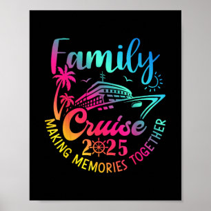 Familienkreuzfahrt 2025 Sommerferien passende Fami Poster