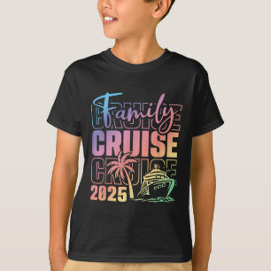Familienkreuzfahrt 2025 Sommerferien passende Fami T-Shirt