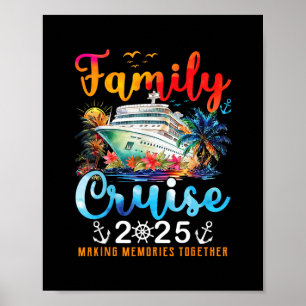 Familienkreuzfahrt 2025 Urlaubsreise Familienpasse Poster