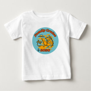 Familienkreuzfahrt 2026 baby t-shirt