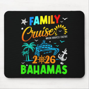 Familienkreuzfahrt 2026 Bahamas Kreuzfahrt Zusamme Mousepad