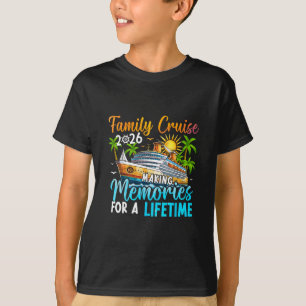Familienkreuzfahrt 2026 Familien-Matching-Kreuzfah T-Shirt