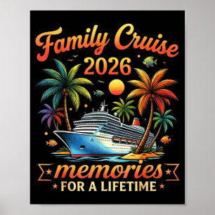 Familienkreuzfahrt 2026 Familien-Passende Kreuzfah Poster