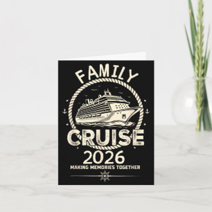 Familienkreuzfahrt 2026 gemeinsame Erinnerungen St Karte