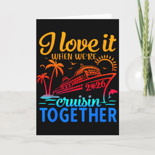 Familienkreuzfahrt 2026 Ich liebe es, wenn wir gem Karte