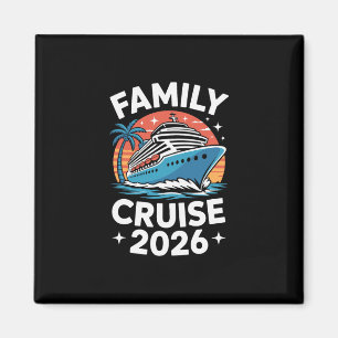 Familienkreuzfahrt 2026 Lustige Kreuzfahrt 2 Magnet
