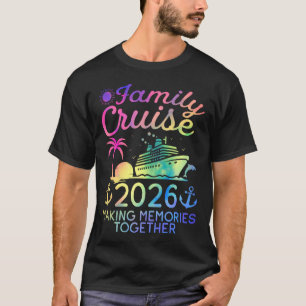 Familienkreuzfahrt 2026 passende Gruppen-Kreuzfahr T-Shirt