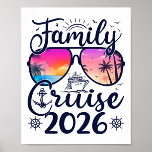 Familienkreuzfahrt 2026 Sommerferien passende Fami Poster