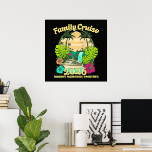 Familienkreuzfahrt 2026 Urlaub Poster