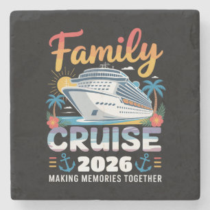 Familienkreuzfahrt 2026 Urlaubsreise Familien-Matc Steinuntersetzer