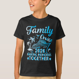 Familienkreuzfahrt 2026 Urlaubsreise passende Fami T-Shirt