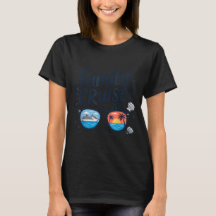 Familienkreuzfahrt 2027 Sommerferien passende Fami T-Shirt
