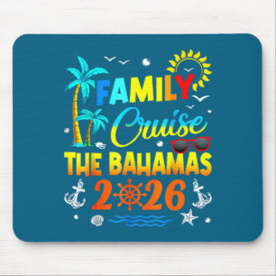 Familienkreuzfahrt Bahamas 2026 Sommer passende Fr Mousepad