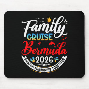 Familienkreuzfahrt Bermuda 2026 Sommer passende Fe Mousepad