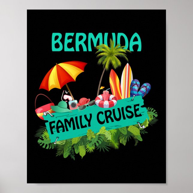 Familienkreuzfahrt Bermuda  Poster (Vorne)
