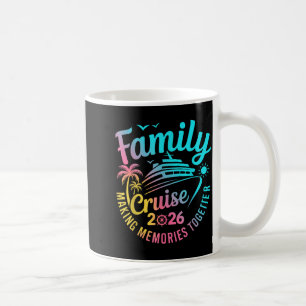 Familienkreuzfahrt Erinnerungen Schaffen Urlaubsku Kaffeetasse