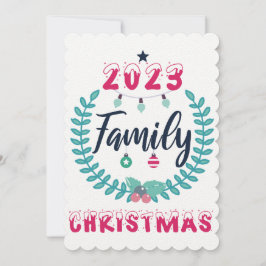"FAMILIENKRISTMAS 2023" EINLADUNG