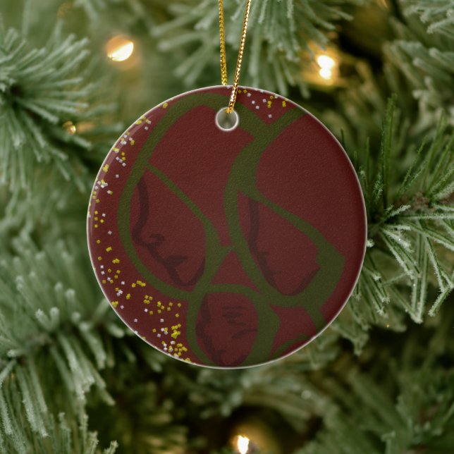 Familienkunst Keramik Ornament (Baum)