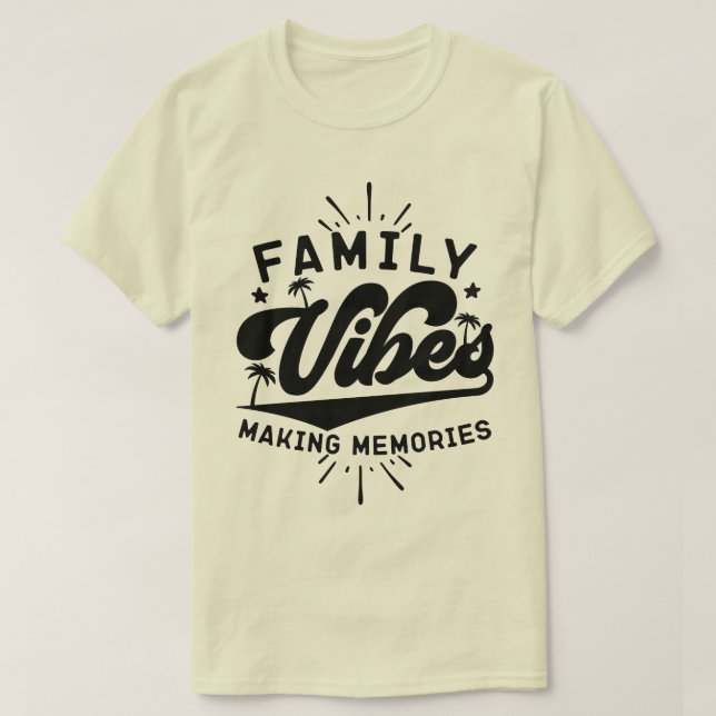 Familienleben Erinnerungen im Freien Cool machen T-Shirt (Design vorne)
