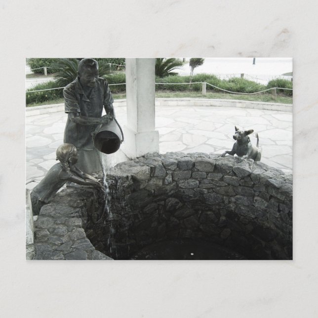 Familienleben Postkarte (Vorderseite)