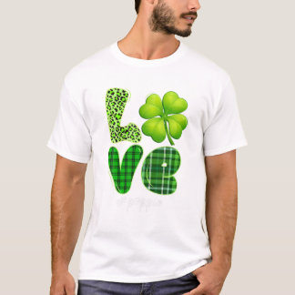 Familienliebe Poppie Shamrock T-Shirt