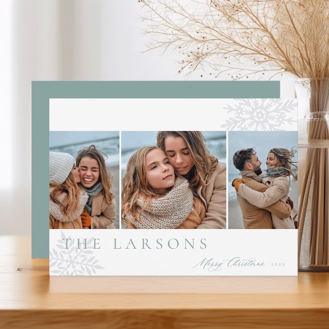 Familienmarquee | Frohe Weihnachten Drei Foto (Von Creator hochgeladen)