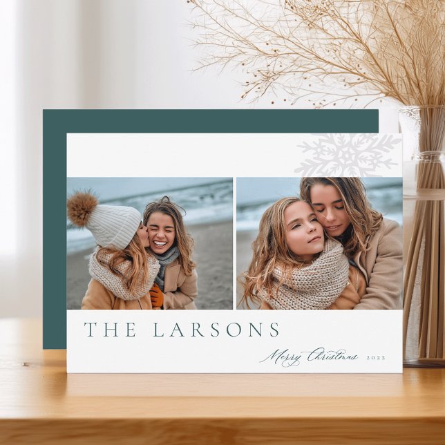 Familienmarquee | Frohe Weihnachten Zwei Foto (Von Creator hochgeladen)